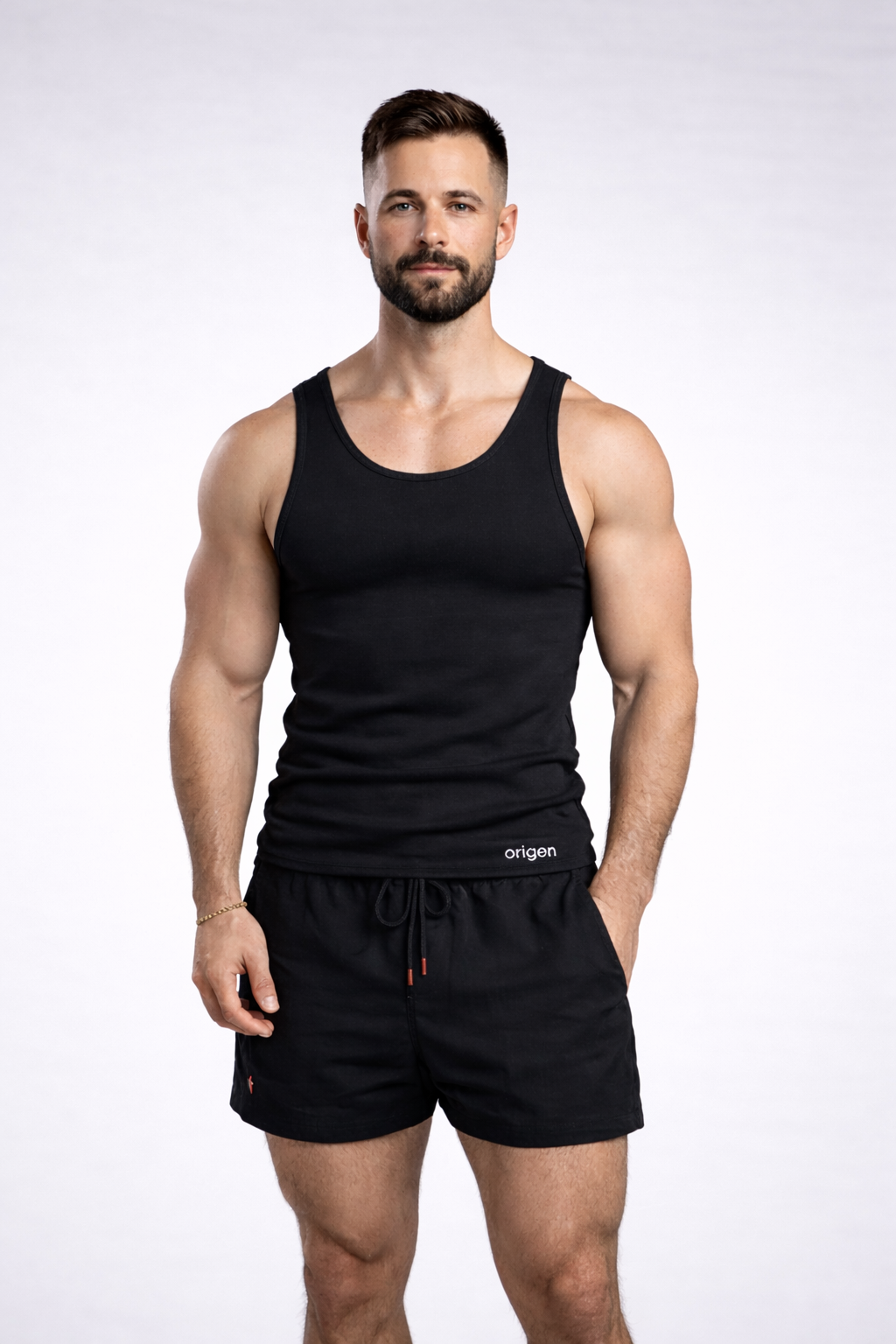 Origen Foundation Black Tank Top