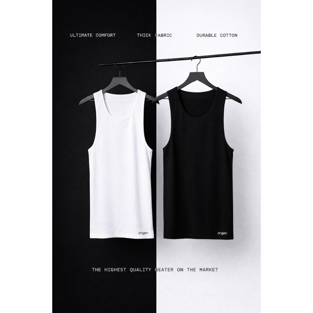 Origen Foundation Black Tank Top